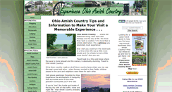 Desktop Screenshot of experience-ohio-amish-country.com